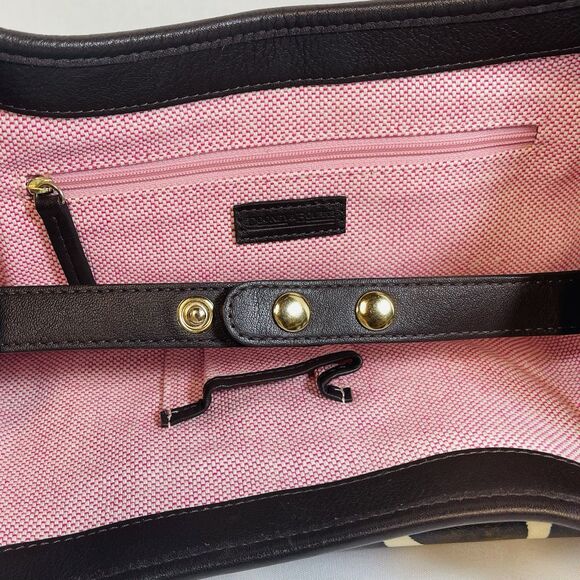 Vintage Dooney & Bourke Medium Logo Lock Stachel Purse Handbag GI358 Giraffe - Picture 9 of 16